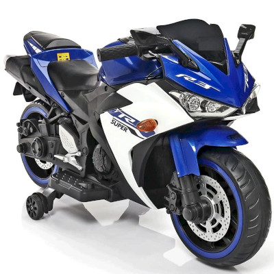 ბავშვის ელექტრო მოტოციკლი YAMAHA 888BLU