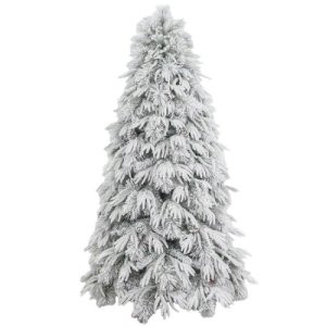 დათოვლილი სილიკონის ნაძვის ხე 240 სმ - ZK03