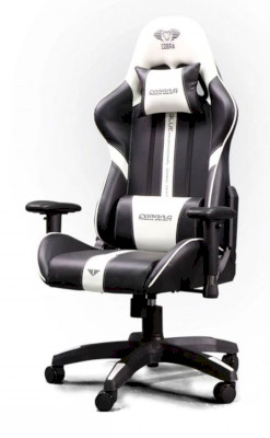 E-Blue Cobra Gaming Chair - White (EEC412BWAA-IA/GC8109-412 WHITE)