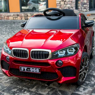 ბავშვის ელექტრო მანქანა წითელი